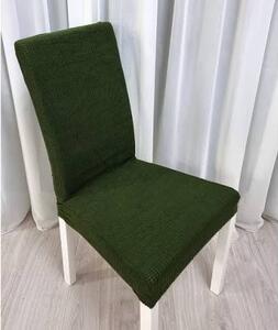 Set 6 huse elastice de scaune culoare Verde