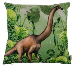 Perna decorativa BRACHIOSAURUS 40x40 cm, verde