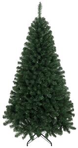 HOMCOM Brad Artificial de Crăciun, 180 cm, 888 Ramuri Ignifuge, Bază Metalică Pliabilă, Verde | Aosom Romania