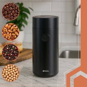 Râșniță electrică de cafea, condimente și nuci Ruhhy - Lame din oțel inoxidabil, 50g, 150W