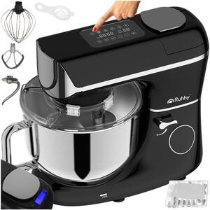 Mixer planetar Ruhhy 2000W - Cu bol încălzit 5.5L, cântar integrat și temporizator