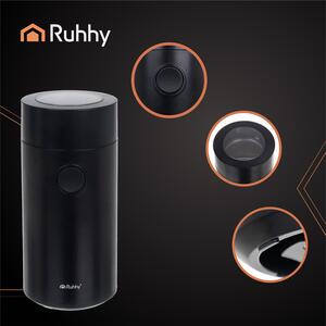 Râșniță electrică de cafea, condimente și nuci Ruhhy - Lame din oțel inoxidabil, 50g, 150W