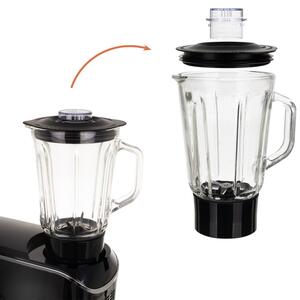 Robot de bucătărie multifuncțional Ruhhy 2300W - Cu bol încălzit 6.2L, negru