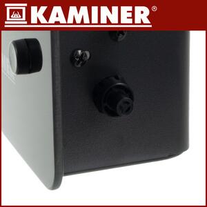 Panou radiant din sticlă cu infraroșu Kaminer Zelva 2500W - Cu control Wi-Fi și telecomandă