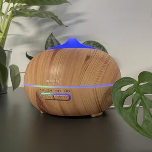 Umidificator de aer și difuzor aromaterapie Ruhhy 400ml - Cu telecomandă și 7 culori LED