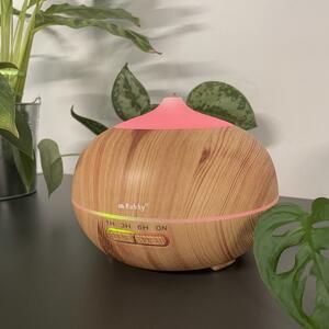 Umidificator de aer și difuzor aromaterapie Ruhhy 400ml - Cu telecomandă și 7 culori LED