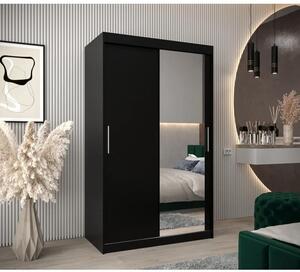 Dressing Ana, 120x60x200cm, cu oglinda, Wenge, Pal 18 mm