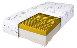 Saltea înaltă din spumă Relax Premium 80x200x25 – husă Lavender