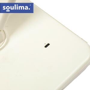Oglindă cosmetică cu LED 4în1 Soulima - Cu funcție de mărire, pliere și suport pentru accesorii