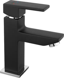 Ferro Zicco Black baterie lavoar stativ negru BZI2BL