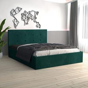 Pat Filip Verde Fara Saltea 160x200