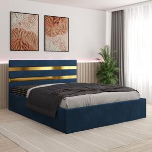 Pat Clio Albastru Fara Saltea 140x200