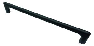 Maner metalic pentru mobilier, model Kupa, distanta dintre gauri = 128 | 160 | 192 mm, finisaj negru mat