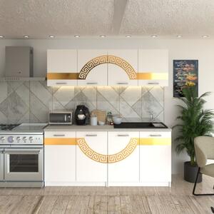Bucatarie Verona Alb ( Gold ) 180 cm