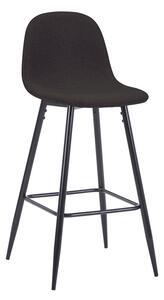 Scaun Bar Freya Textil Gri-Inchis