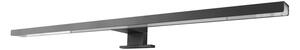 Mereo, Iluminat LED pentru baie Mereo deasupra oglinzii, negru, 60 cm, 12 W, 780 lm, 4000 K, IP44, 230 V, MER-CN700B60