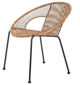 Scaun gradina HOUSTON OCN-35898, maro/negru