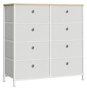 Comoda Songmics Alb 80x30x81.5 cm