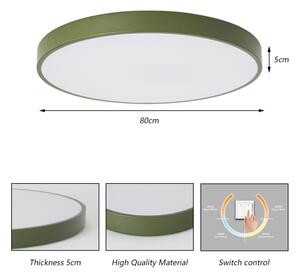 Brilagi - Plafonieră LED POOL LED/100W/230V 3000/4000/6000K 80 cm verde