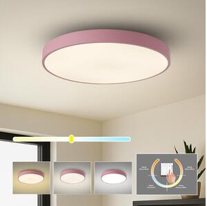 Brilagi - Plafonier LED POOL, 60 W, 230 V, 3000/4000/6000 K, 60 cm, roz