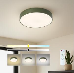 Brilagi - Plafonieră LED dimabilă POOL LED/36W/230V 3000-6000K 30 cm verde + telecomandă