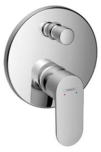 Baterie cada-dus Hansgrohe, Rebris S, cu montaj incastrat, crom