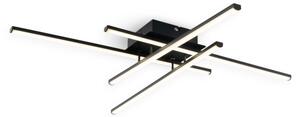 Brilagi - Plafonieră LED STRIPES LED/37W/230V neagră