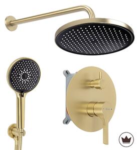 Set de dus incastrat Rea Maxim Brush Gold + BOX