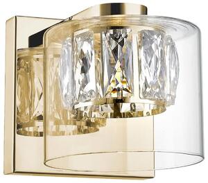 Zuma Line Gem lampă de perete 1x5 W transparent-auriu W0389-01A-F7AC