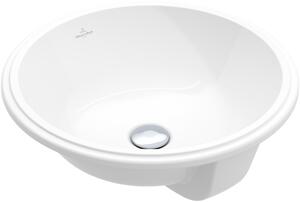 Villeroy & Boch Architectura lavoar 40x40 cm rotund sub blat alb luciu 5A7545R1