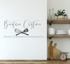 Pasiune in bucatarie - sticker decorativ