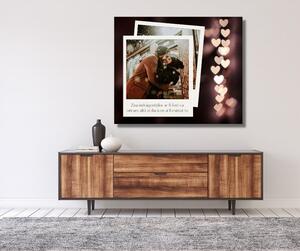 Tablou canvas personalizat De ziua indragostitilor