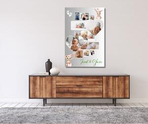Tablou canvas personalizat Bebe 13 poze