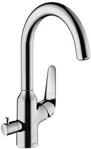 Hansgrohe Focus M42 baterie bucătărie pe picior crom 71803000