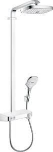 Hansgrohe Raindance set de duș perete cu termostat crom-alb 27126400