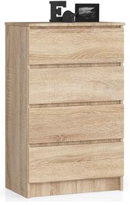 Comodă cu sertare Keanu K60 4SZ (stejar sonoma). Promo -20%. 1151926