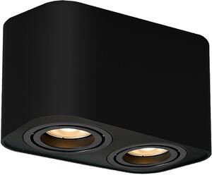 Rabalux Kobald lampă de tavan 2x42 W negru 2053