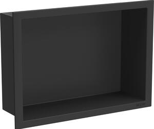 Mexen X-Wall-R raft nișă cu flanșă 30 x 20 cm, negru - 1970302010