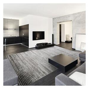 Traversa Phoenix design linii maro-gri 5058-744 Selectează lătime: 100 X