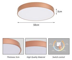 Brilagi - Plafonieră LED POOL, 60 W / 230 V, 3000/4000/6000K, diametru 50 cm, finisaj bronz