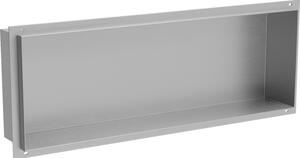 Mexen X-Wall-NR raft încastrat fără margine 60 x 20 cm, inox - 1911602010