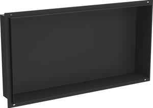 Mexen X-Wall-NR raft încastrat fără margine 60 x 30 cm, negru - 1971603010
