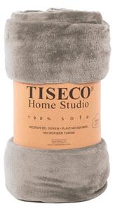 Pătură din micropluș Tiseco Home Studio, 150 x 200 cm, maro
