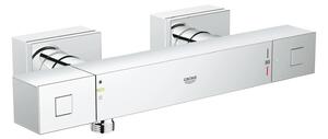 Grohe Grohtherm Cube baterie de duș perete cu termostat StarLight Chrome 34488000