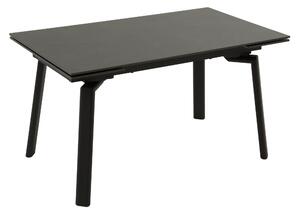 Masă ceramică Sonic Brown, 140 cm/80 cm și 2 extensii 30 cm