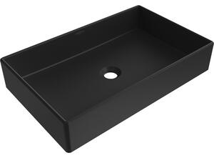Mexen Goya chiuvetă deasupra blatului 60 x 37 cm, negru mat - 22186085