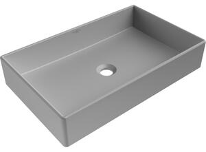 Mexen Goya chiuvetă pe blat 60 x 37 cm, gri deschis mat - 22186061