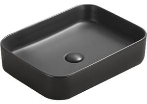 Mexen Vena chiuvetă de blat 50 x 37 cm, negru mat - 22195085