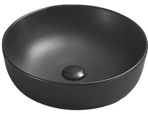 Mexen Lana chiuvetă pe blat 41 x 41 cm, negru mat - 22234185