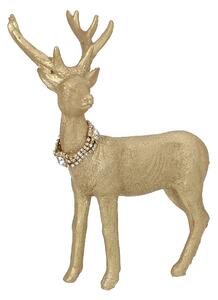 Figurină Deer Gold 18x8x23 cm